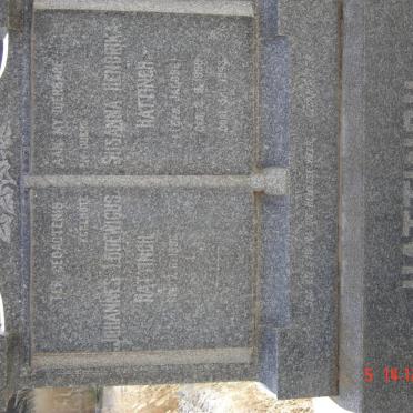 HATTINGH Johannes Lodewicus 1895 &amp; Susanna Hendrika JACOBS 1895-1943 :: HATTINGH ?