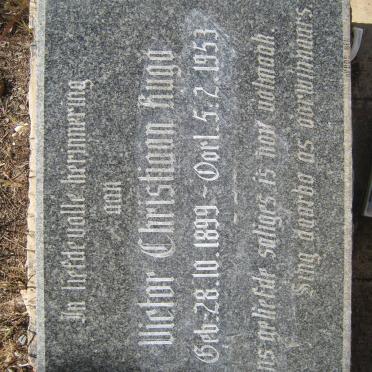 HUGO Victor Christiaan 1899-1953