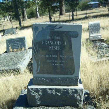 NESER Francois J. -1955