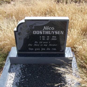 OOSTHUYSEN Nico 1956-2000