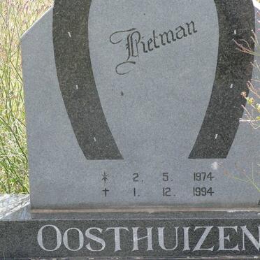 OOSTHUIZEN Pietman 1974-1994