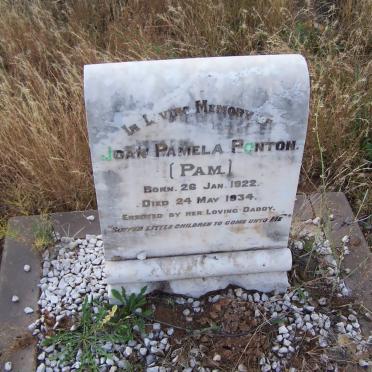 PONTON Joan Pamela 1922-1934