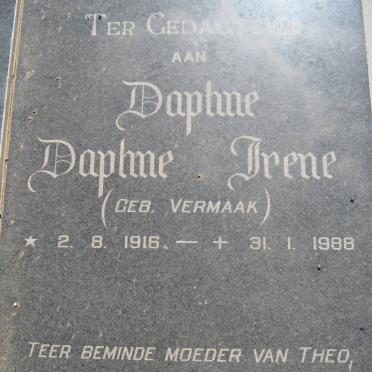 PIETERSE Lourens Willem Jacobus 1910-1985 &amp; Daphne Irene VERMAAK 1916-1988