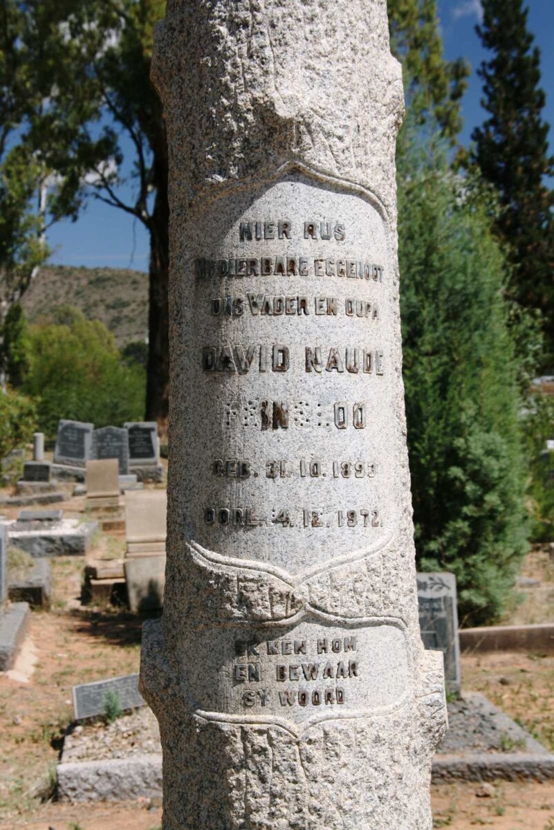 PRINSLOO David Naude 1893-1972