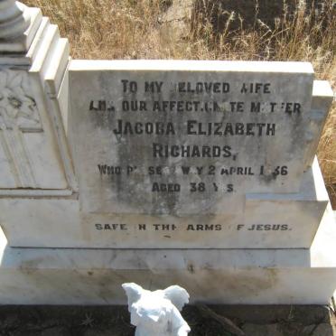 RICHARDS Jacoba Elizabeth -1936