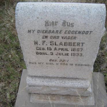 SLABBERT N.F. 1867-1933