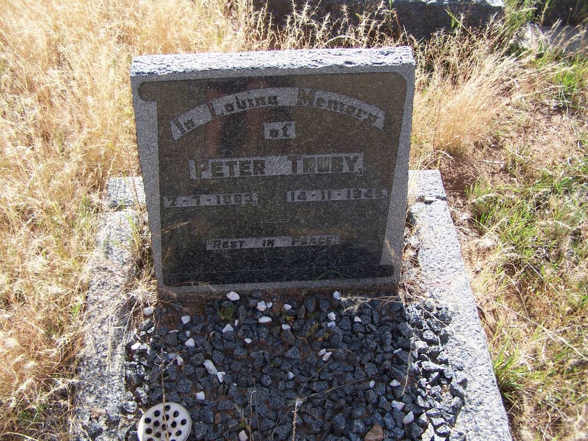 TRUBY Peter 1863-1945