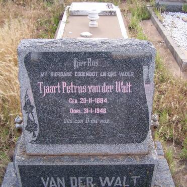 WALT Tjaart Petrus, van der 1884-1946