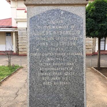 ROBERTSON Robert -1865