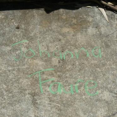 FAURE Johanna
