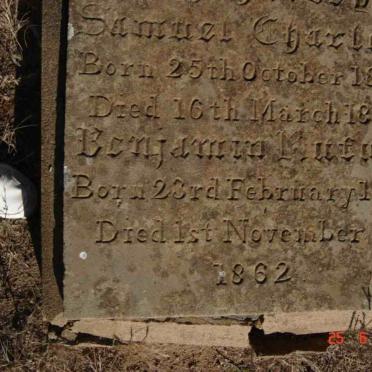 HARVEY Samuel Charles 1858-1859 :: HARVEY Benjamin Rufus 1860-1862