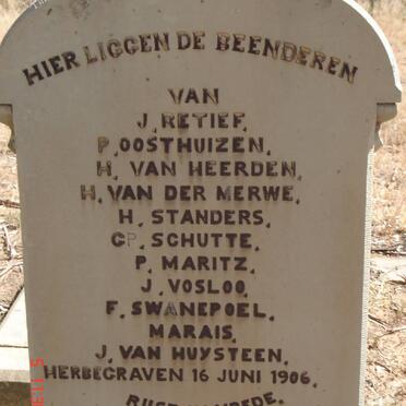 4. The remains of 11 people reinterred in this grave