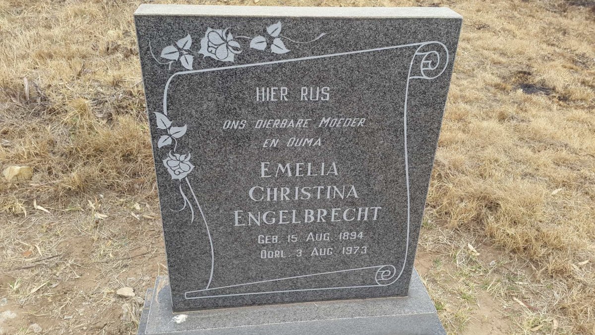 ENGELBRECHT Emelia Christina 1894-1973