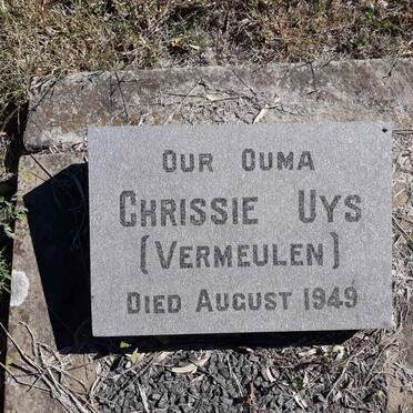UYS Chrissie nee VERMEULEN-1949
