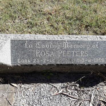 PEETERS Rosa 1866-1959