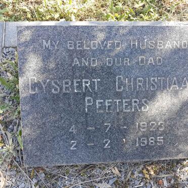 PEETERS Gysbert Christiaan 1923-1985