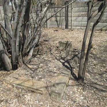 Free State, SASOLBURG district, Vaalpark_2, Van Wyk family cemetery