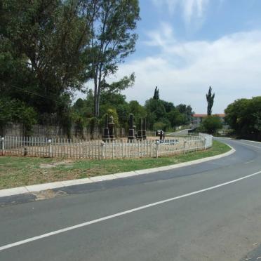 2. Overview Vaalpark cemetery