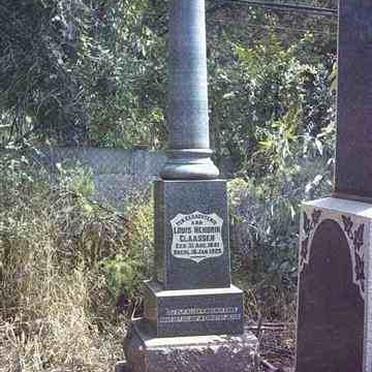 CLAASSEN Louis Hendrik 1841-1920