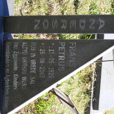 ANDERSON Frans Petrus 1929-2003