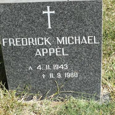 APPÊL Frederick Michael 1943-1980