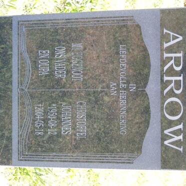 ARROW Christoffel Johannes 1950-2004