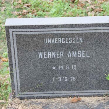 AMSEL Werner 1919-1975