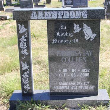 ARMSTRONG Theresa Fay Colleen 1932-2005