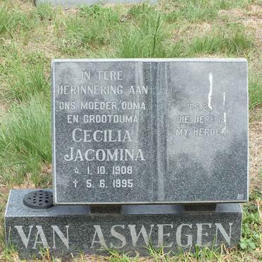 ASWEGEN Cecilia Jacomina, van 1908-1995