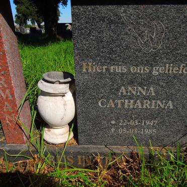 BIERMAN Anna Catharina 1947-1985