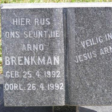 BRENKMAN Arno 1992-1992