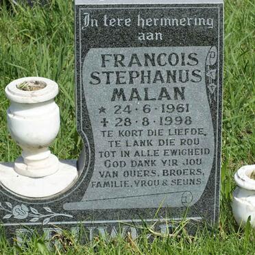 BRUWER Francois Stephanus Malan 1961-1998