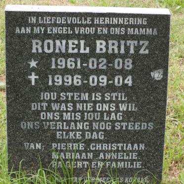 BRITZ Ronel 1961-1996