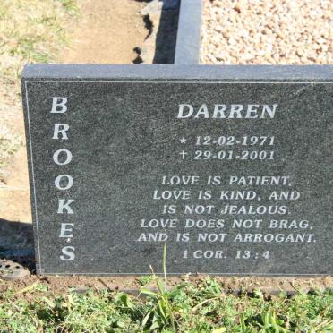 BROOKES Darren 1971-2001