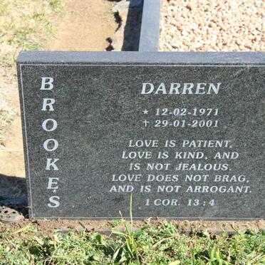 BROOKES Darren 1971-2001