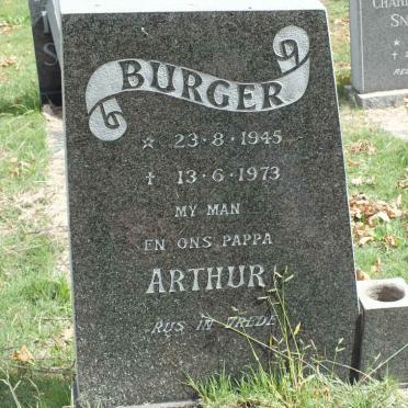BURGER Arthur 1945-1973
