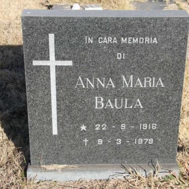 BAULA Anna Maria 1916-1979