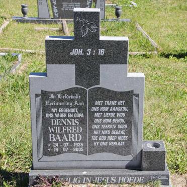 BAARD Dennis Wilfred 1935-2005