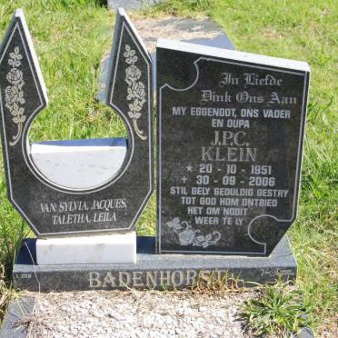 BADENHORST J.P.C. 1951-2006