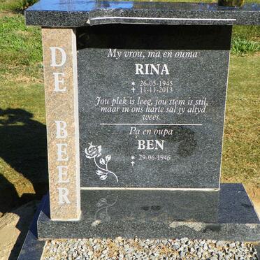 BEER Ben, de 1946- &amp; Rina 1945-2013