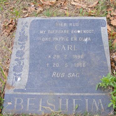 BEISHEIM Carl 1898-1966