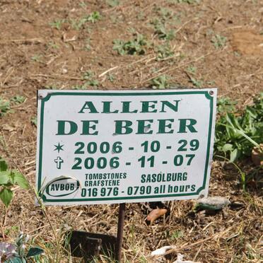 BEER Allen, de 2006-2006