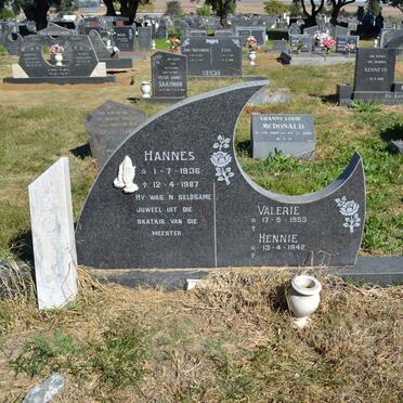 BOTHA Hannes 1936-1987 :: BOTHA Valerie 1953- :: BOTHA Hennie 1942-