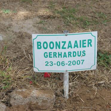 BOONZAAIER Gerhardus -2007