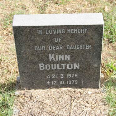 BOULTON Kimm 1979-1979