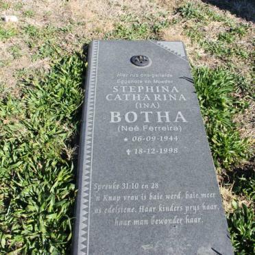 BOTHA Stephina Catharina nee FERREIRA 1944-1998