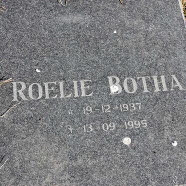 BOTHA Roelie 1937-1995