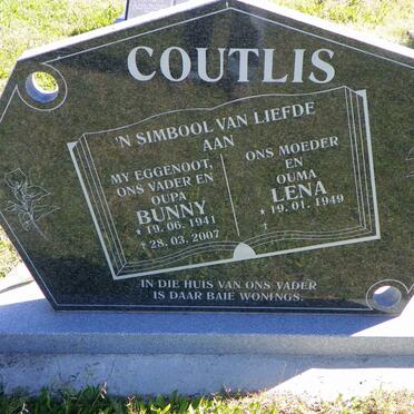 COUTLIS Bunny 1941-2007 &amp; Lena 1949-