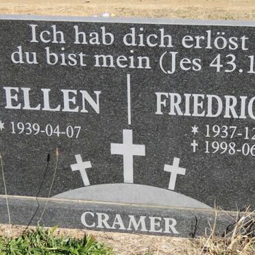 CRAMER Friedrich 1937-1998 &amp; Ellen 1939-