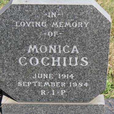 COCHIUS Monica 1914-1984